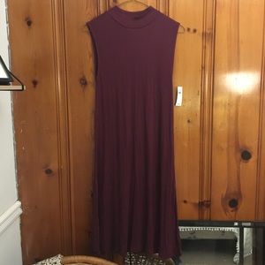 Gap Sleeveless Ribbed T-shirt Dress